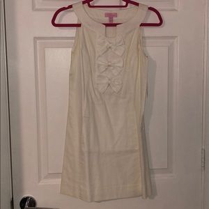 White Lilly Pulitzer dress.